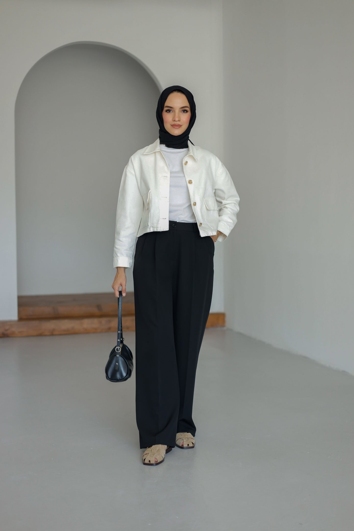 Palazzo Pantolon - Siyah