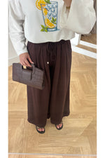 QUWİQ Beyaz Limonlu Su pamuk oversize uzun kollu t-shirt - Görsel 2