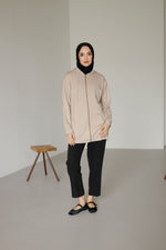 Kapüşonlu Ve Cepli Tesettür Sweatshirt - Hırka