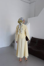 Kimino Tesettür Takım - Sarı