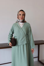 Kimino Tesettür Takım - Yeşil