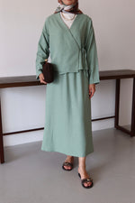 Kimino Tesettür Takım - Yeşil