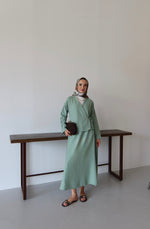 Kimino Tesettür Takım - Yeşil