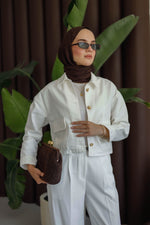 Palazzo Pantolon - Beyaz