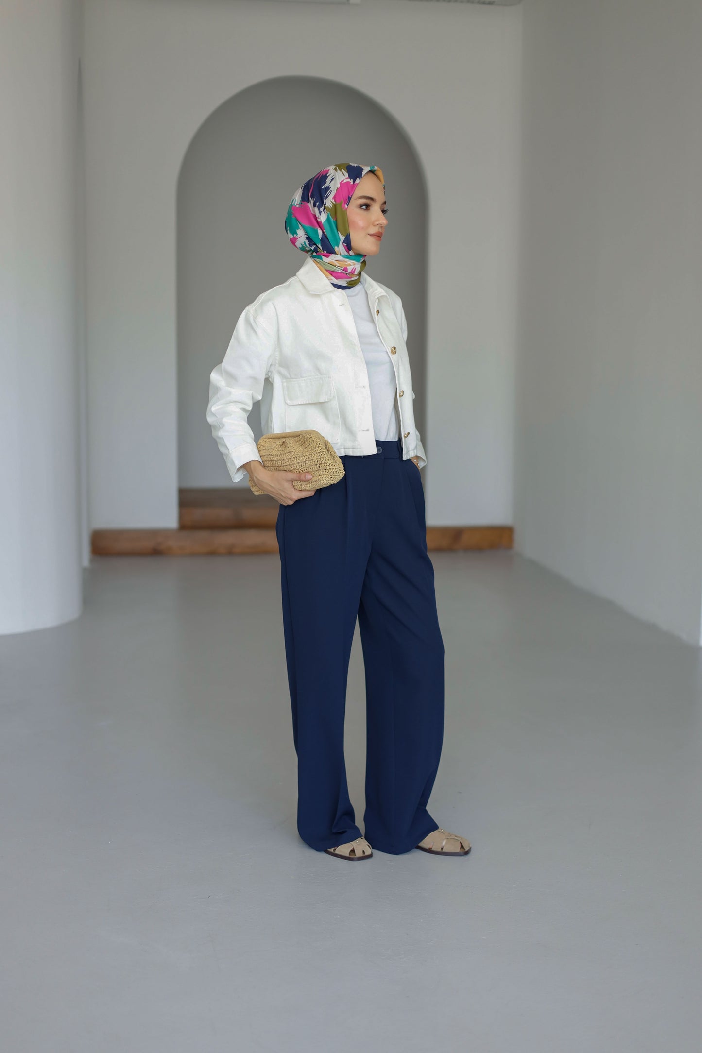 Palazzo Pantolon - Lacivert