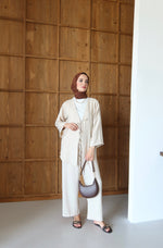 Pantolonlu Alt-Üst Takım - Bej