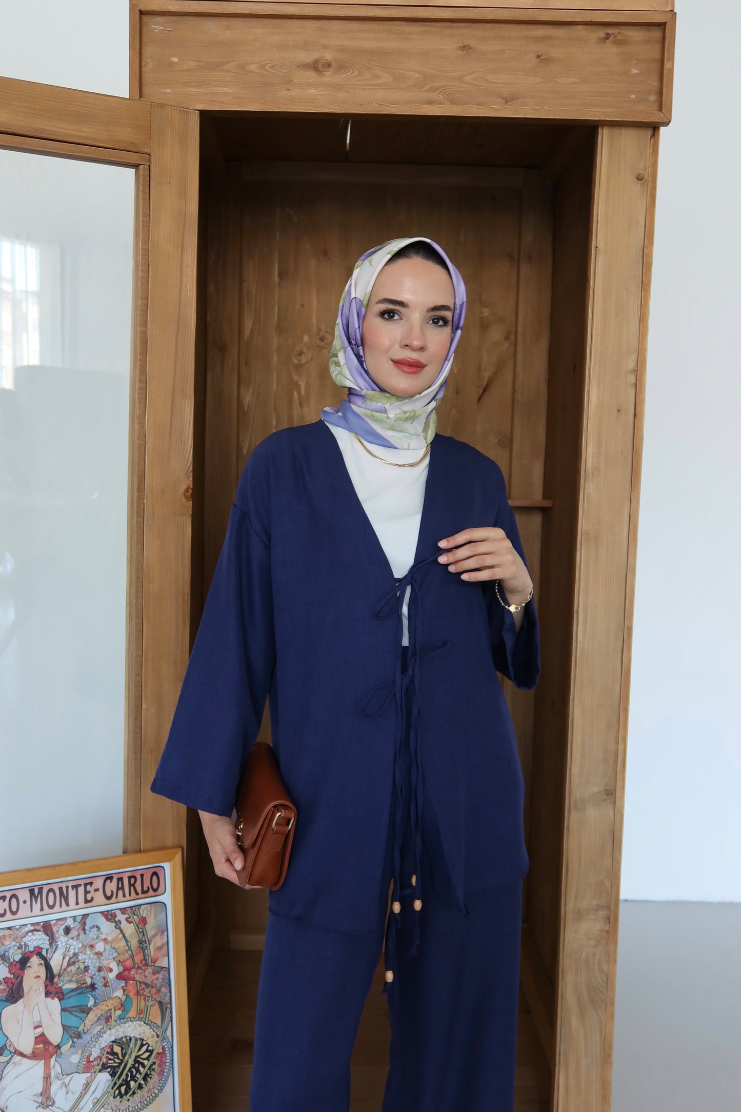 Pantolonlu Alt-Üst Takım - Lacivert