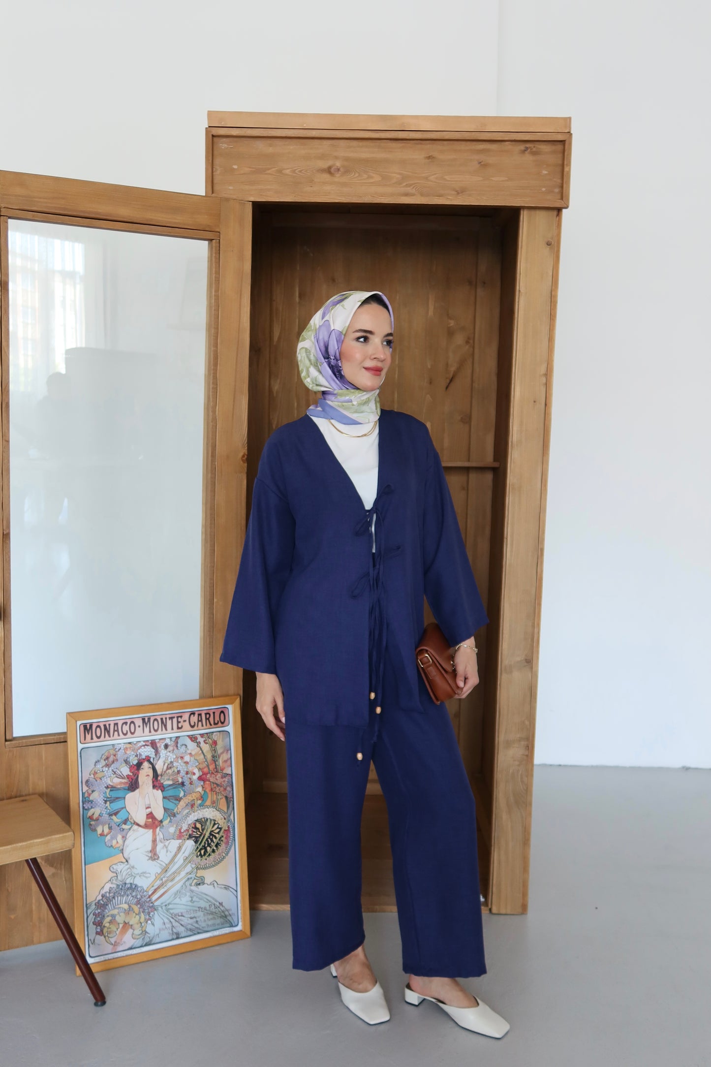 Pantolonlu Alt-Üst Takım - Lacivert