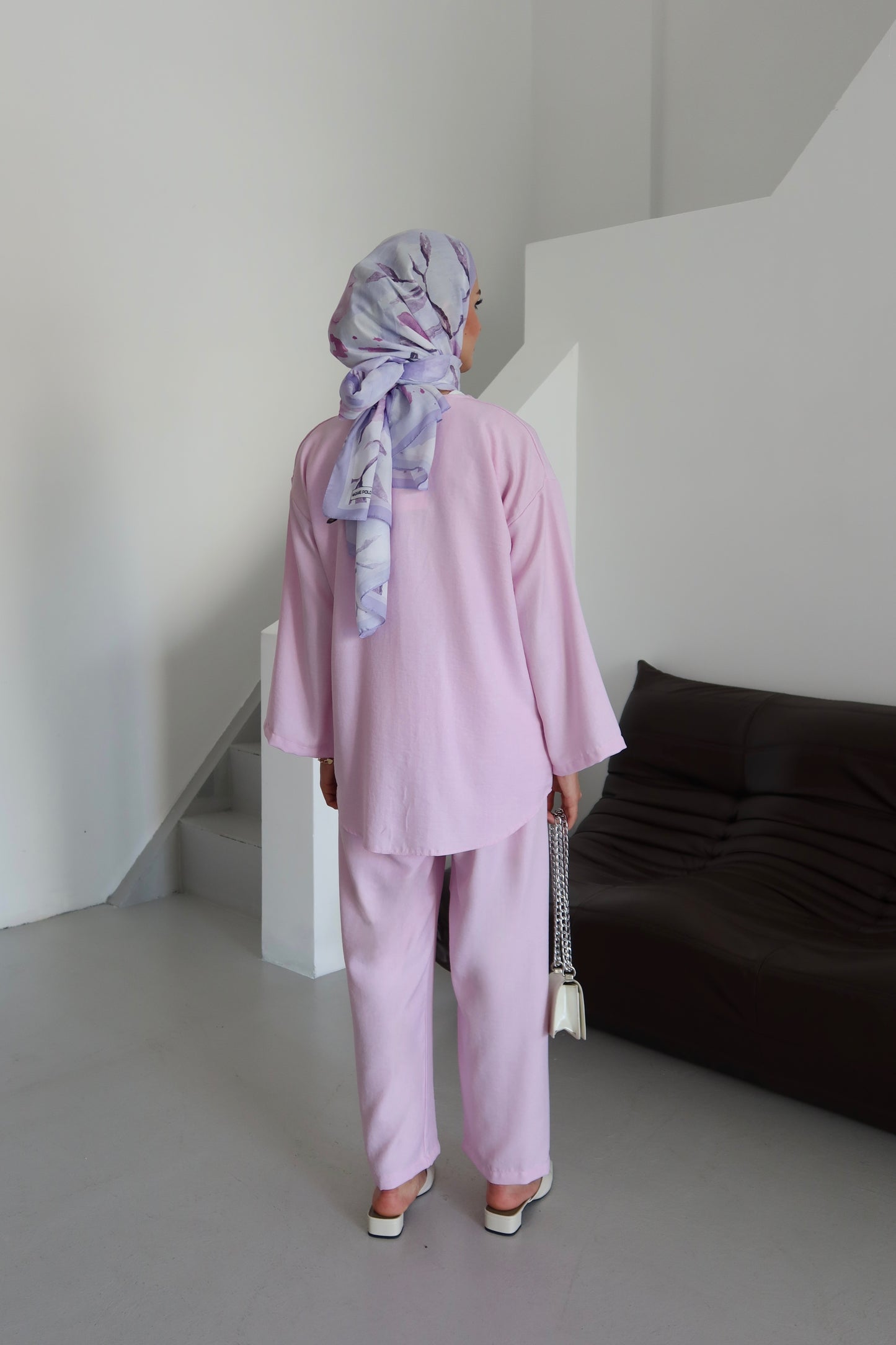 Pantolonlu Alt-Üst Takım - Pembe