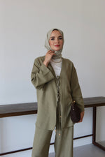 Pantolonlu Alt-Üst Takım - Yeşil