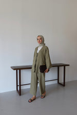 Pantolonlu Alt-Üst Takım - Yeşil