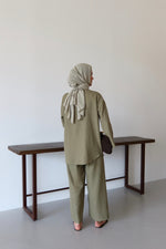 Pantolonlu Alt-Üst Takım - Yeşil