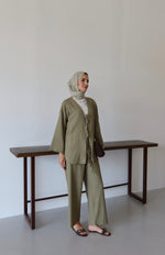 Pantolonlu Alt-Üst Takım - Yeşil